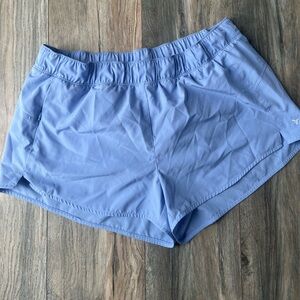 Light Blue Women's Athletic Shorts Old Navy Large Zipper